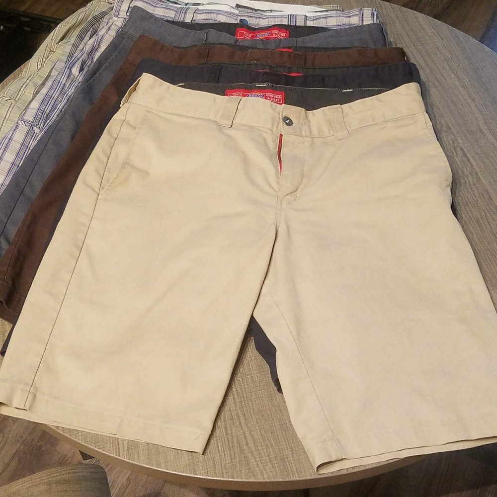 Dickies  '67 11" inseam Slim FLEX Twill Work Shorts. Discontinued.